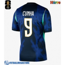Fotballdrakt Herre Brasil Matheus Cunha #9 Bortedrakt VM 2026 Kortermet
